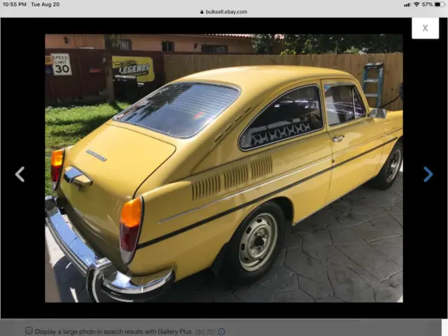 1972  Volkswagen Type III