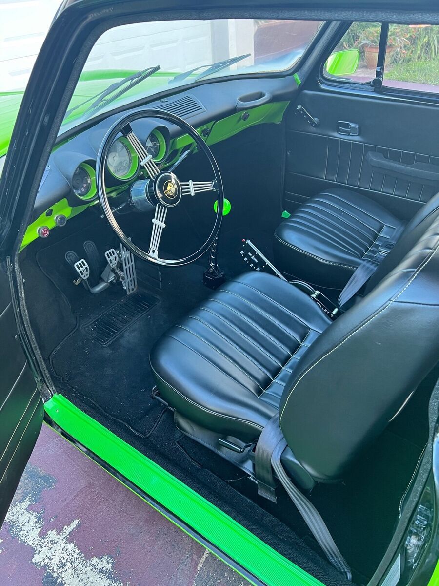 1973 Volkswagen Type 3 Squareback Sedan Green RWD Manual Customized for ...