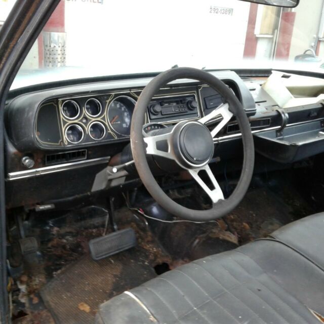1977 Dodge D100 Warlock Pickup Parts Project Black ...