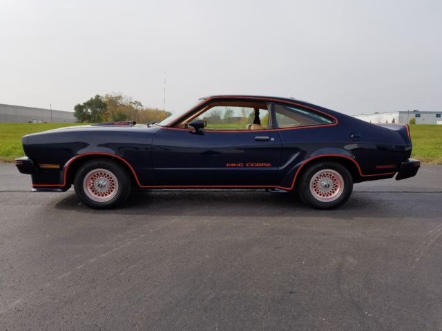 1978 Mustang King Cobra Blue