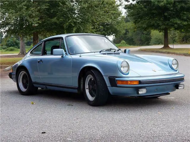 1980 Porsche 911 SC Light Blue Metallic with Blue Interior for sale ...