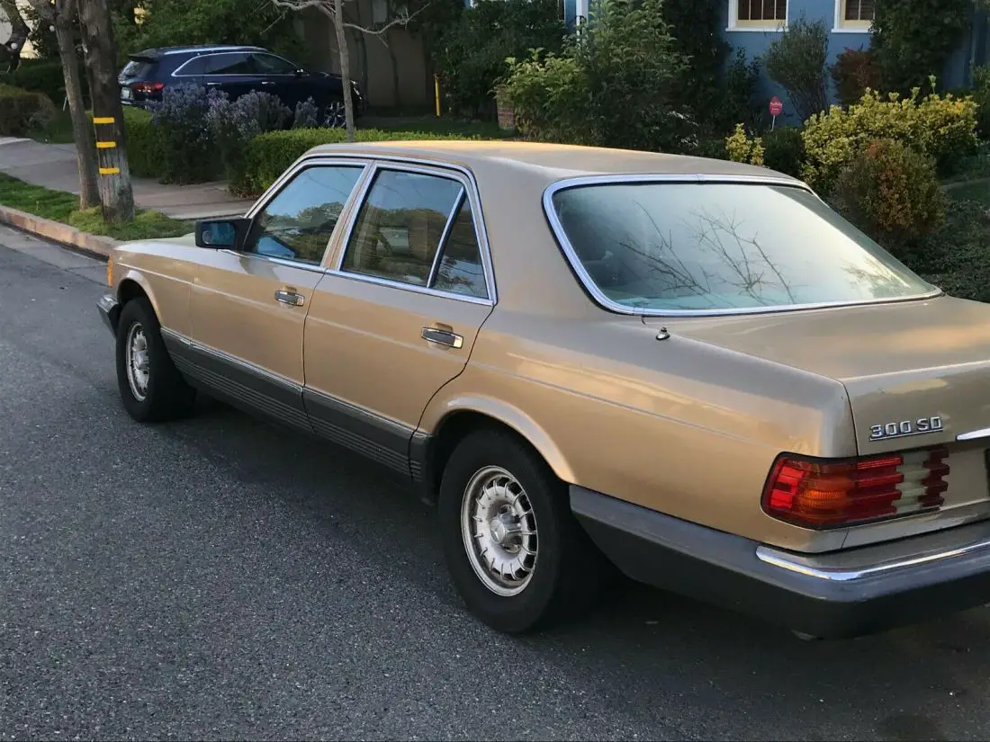 1981 Mercedes Benz 300sd Turbodiesel For Sale