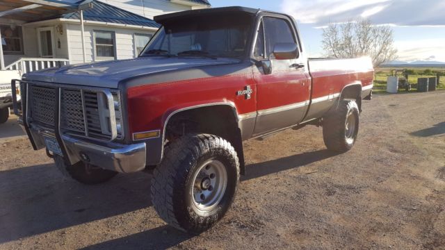 1986 CHEVY K20 4X4 BUILT 3/4 TON 454 for sale - Chevrolet C/K Pickup ...