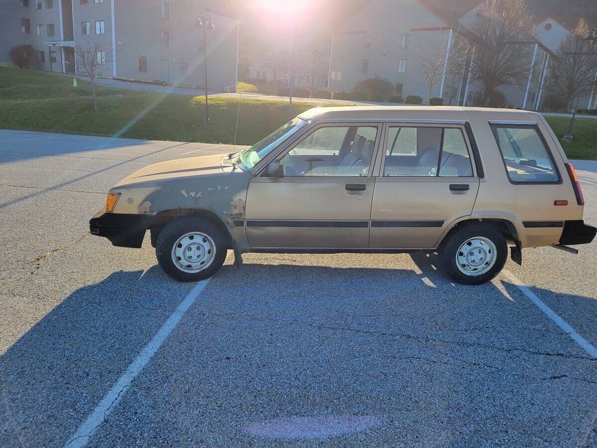 Custom Waterproof Car Cover For Toyota Tercel Wagon (1984-1988) – 4-Layer Gray