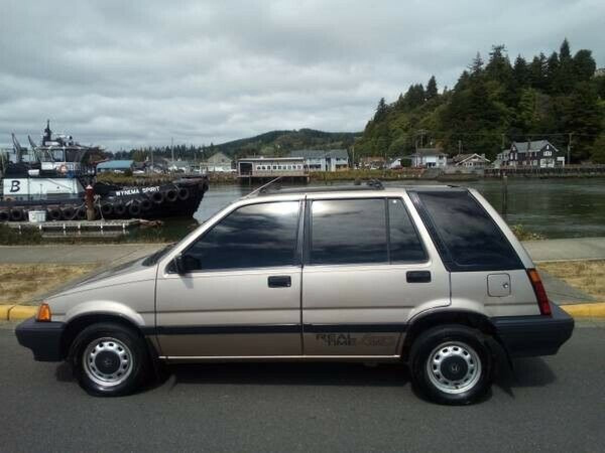1987 Honda Civic Wagon Grey Real Time 4WD for sale - Honda ...