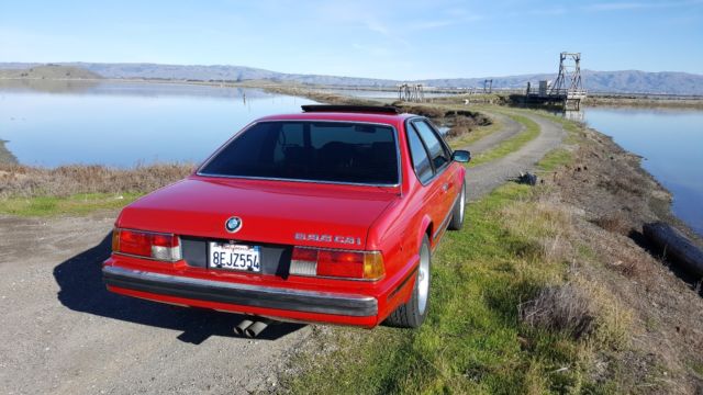 1988 BMW e24 635csi Cold A/C, Low Mileage, NO RESERVE for ...