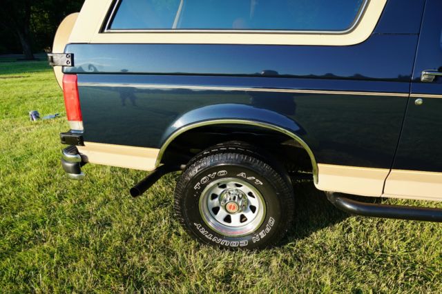 1989 FORD BROCO FULL-SIZE / EDDIE BAUER PACKAGE / LOW MILES 93,238 (4X4 ...