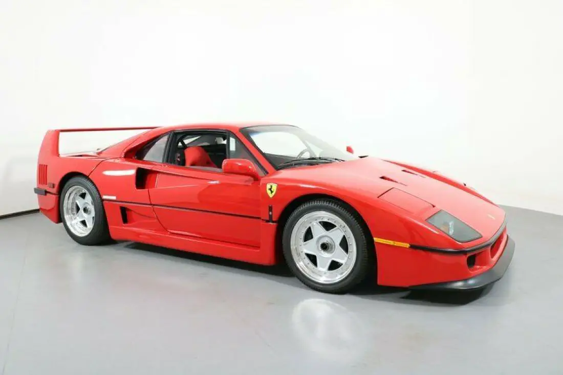 1990 Ferrari F40 8518 Miles Rosso Corsa Coupe 8 Cylinder Engine For Sale 1990 Ferrari F40 8518 Miles Rosso Corsa Coupe 8 Cylinder Engine For Sale