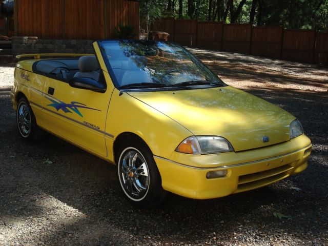 1992 geo metro lsi convertible excellent condition no reserve
