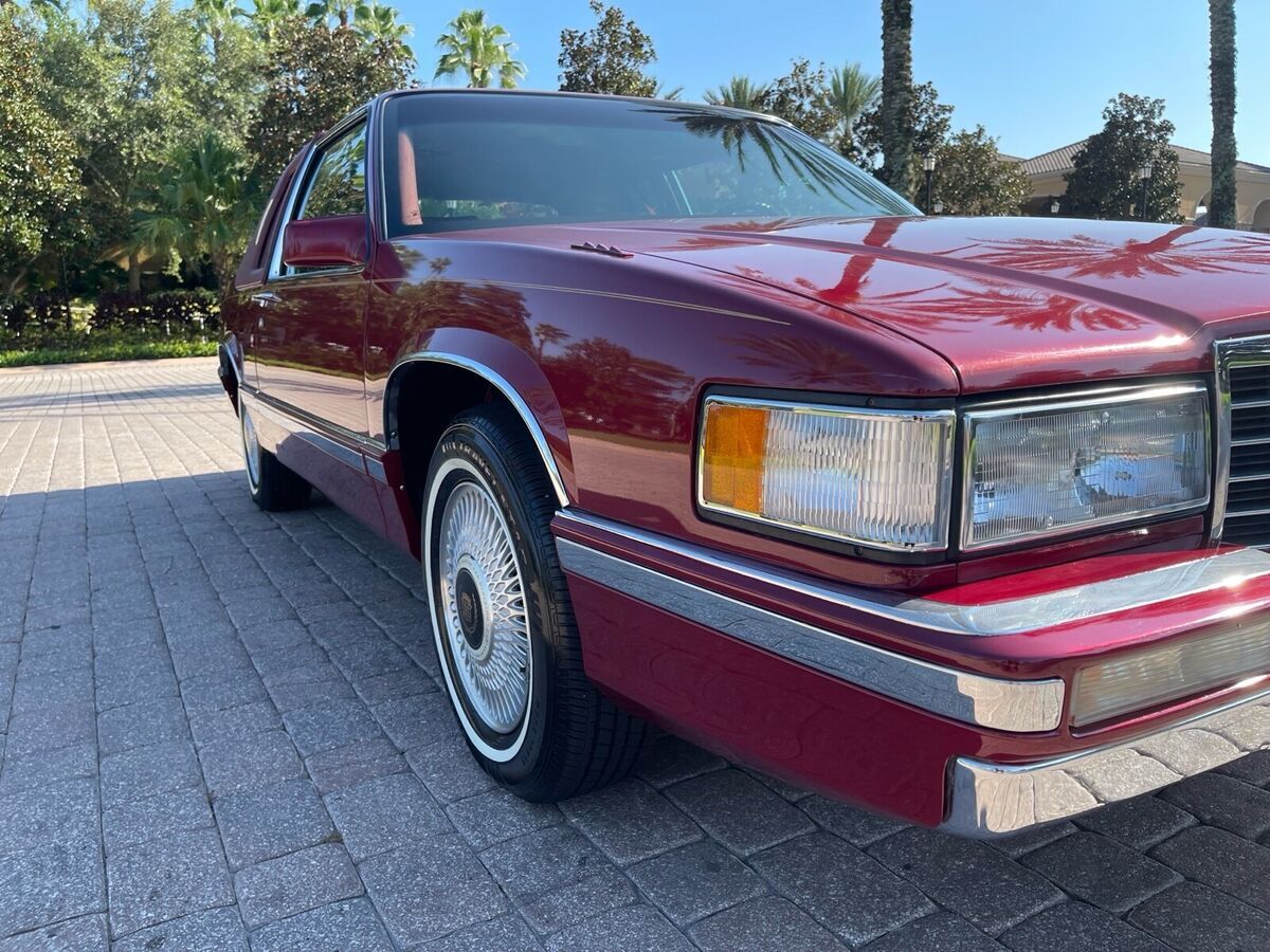 Cadillac Deville Coupe Red Fwd Automatic For Sale