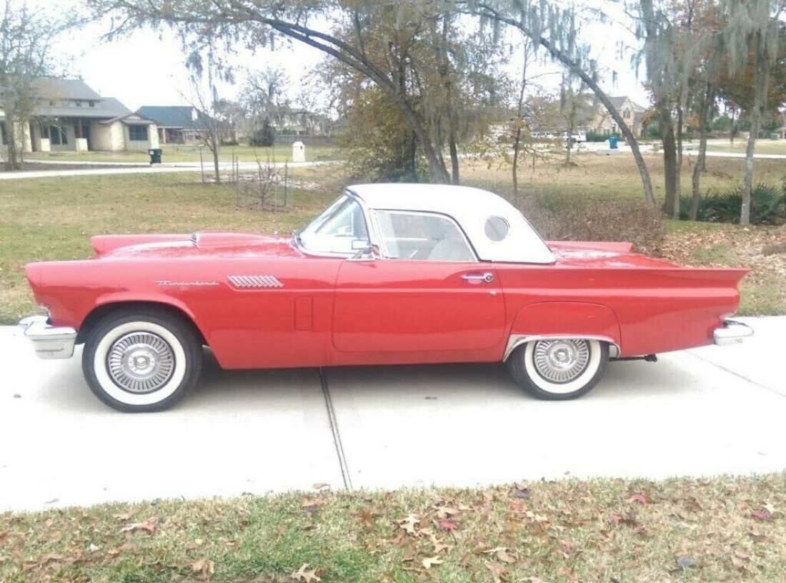 57' thunderbird all original with air conditioning/ps/auto transmission ...