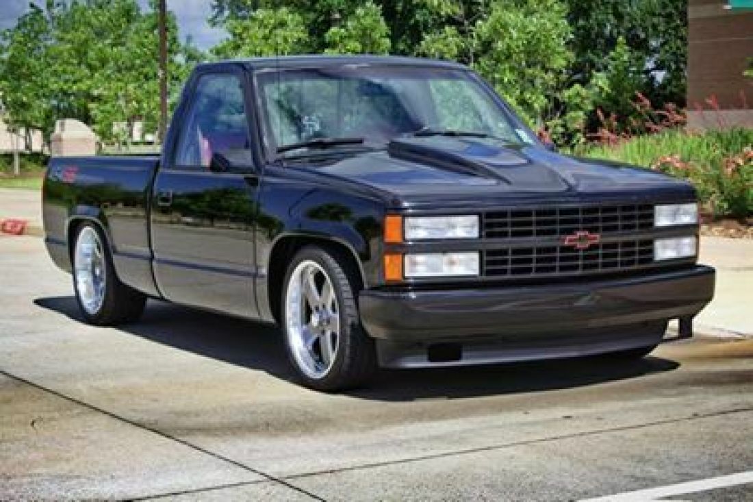 Black 1990 Chevrolet 1500 Silverado Pickup Truck 454 CID V8 for sale ...