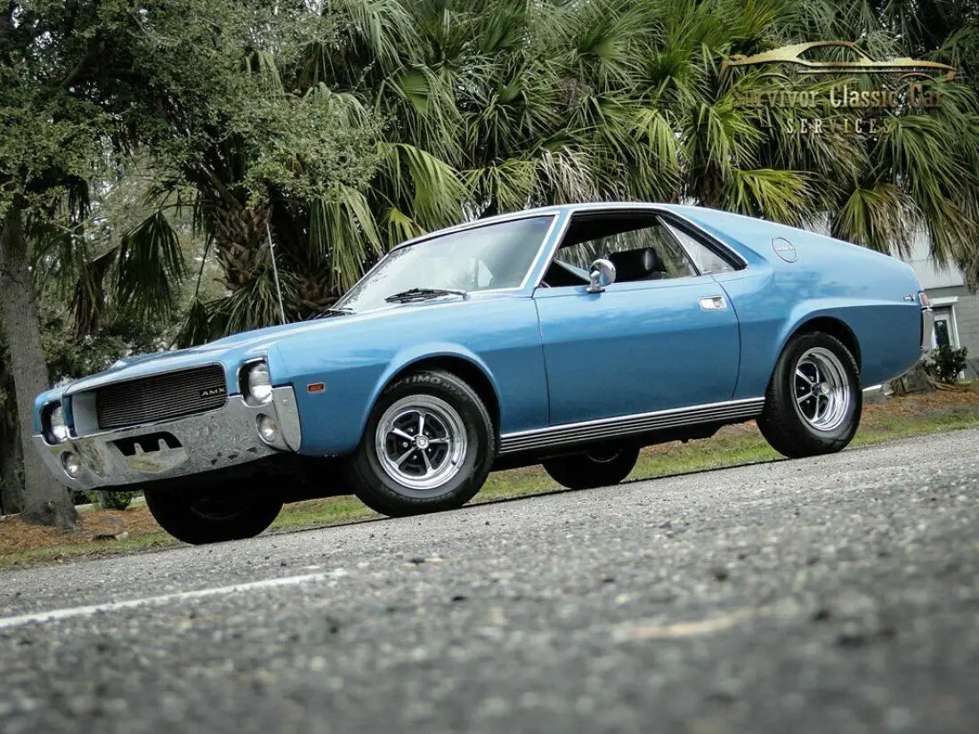 Blue AMC AMX with 31052 Miles available now! for sale - AMC AMX Coupe ...