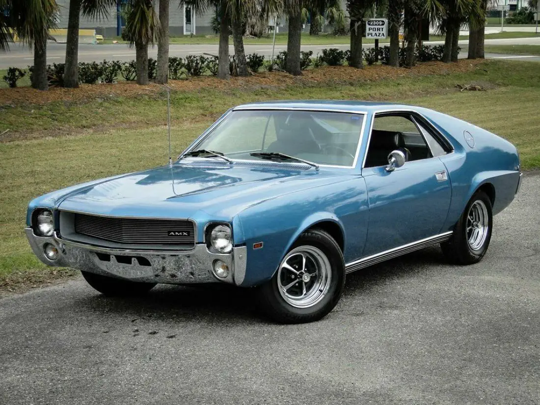 Blue AMC AMX with 31052 Miles available now! for sale - AMC AMX Coupe ...