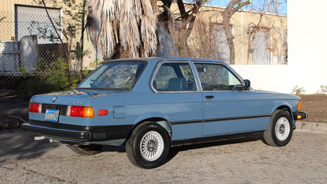 California Original, 1981 Bmw 320i "E21", One Owner, 100% Rust Free, Low Miles for sale - BMW 3 ...