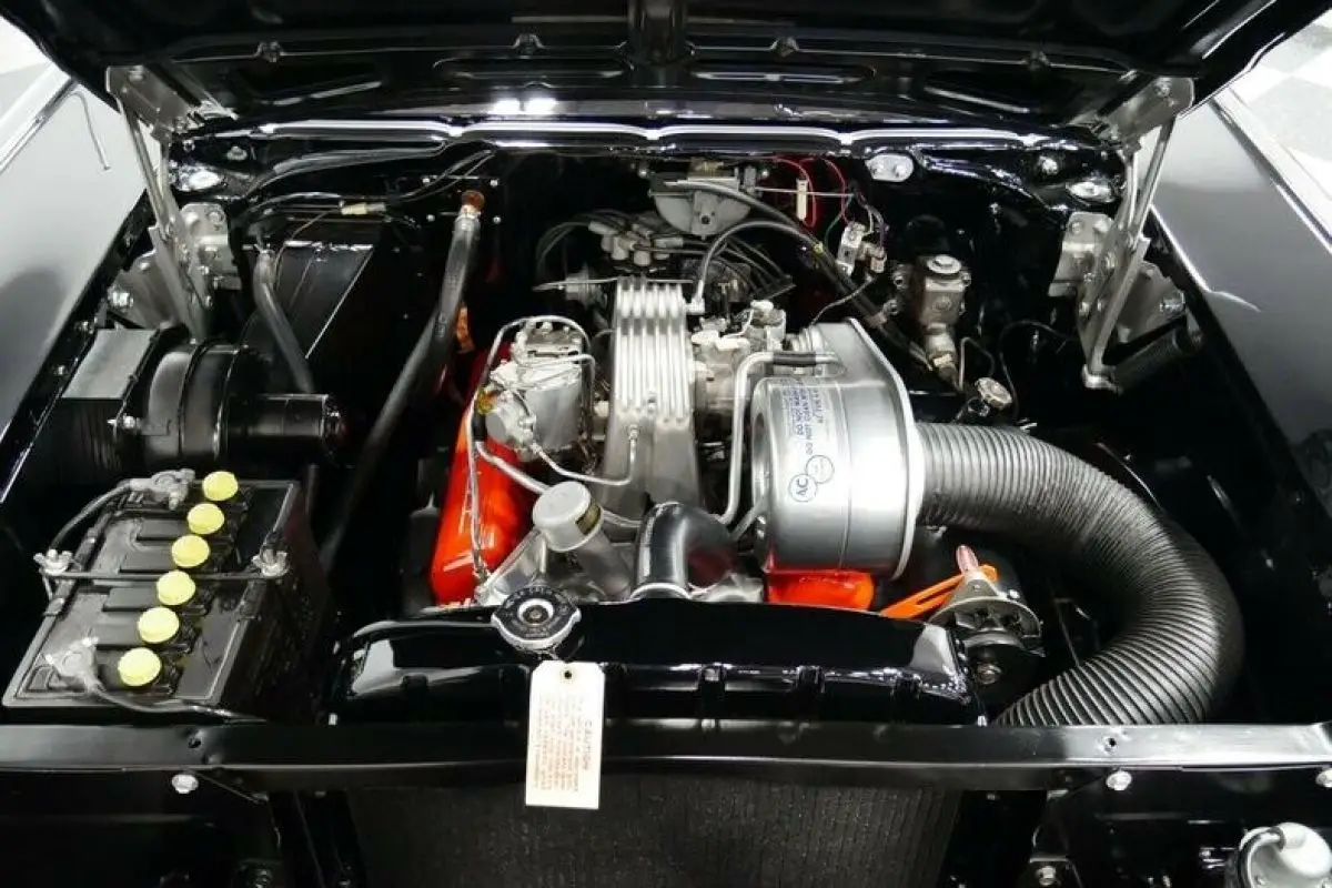 1957 Black Chevrolet Bel Air/150/210