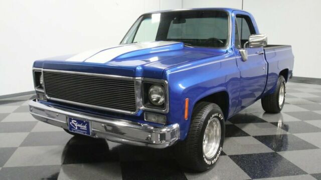 classic vintage chrome chevy c10 square body 350 v8 700r4 auto ...