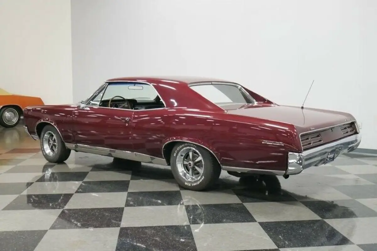 1967 Burgundy Pontiac GTO
