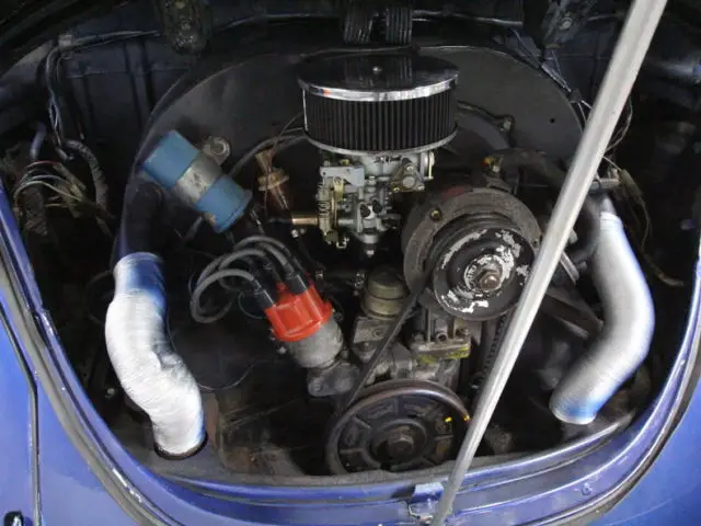 1970 Blue Volkswagen Beetle - Classic