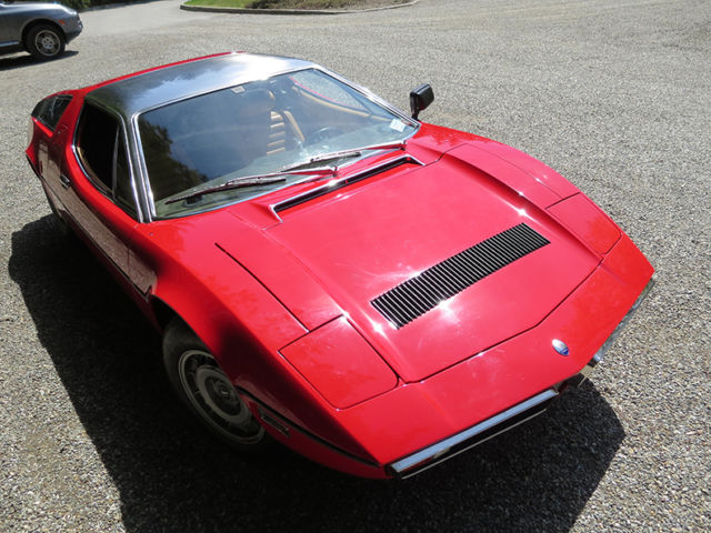 Maserati Bora 1977, Red with Beige, Just 20,045 miles ...