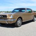 1966 Gold Ford Mustang thumbnail