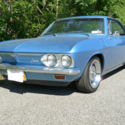 1966 Marina Blue Chevrolet Corvair thumbnail