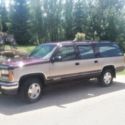 1993 Burgundy GMC Suburban thumbnail