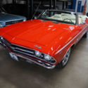 1969 Red Chevrolet Chevelle Custom LT1 6 spd manual Convertible thumbnail