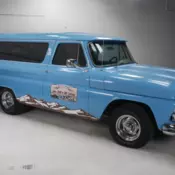 1965 Blue GMC Suburban thumbnail