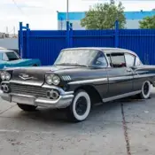 1958 Black Chevrolet Bel Air V8 2 Door Hardtop PROJECT thumbnail