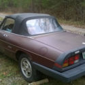1988 Burgundy Alfa Romeo Spider thumbnail