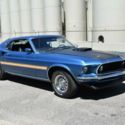 1969 Blue Ford Mustang thumbnail
