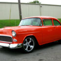 1955 Orange Chevrolet Bel Air/150/210 thumbnail