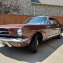 1965 Burgundy Ford Mustang thumbnail