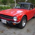 1975 Pimento Red - Code 72 Triumph TR-6 thumbnail