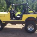 1978 Yellow Jeep CJ thumbnail