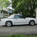 1991 White Ford Mustang thumbnail