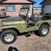 1970 Green Jeep CJ thumbnail
