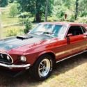 1969 Code B5 maroon Ford Mustang thumbnail