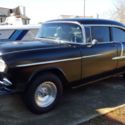 1955 Black Chevrolet Bel Air/150/210 thumbnail