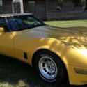 1981 Yellow Chevrolet Corvette thumbnail
