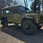 1990 Green Land Rover Defender thumbnail