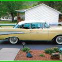 1957 Gold Chevrolet Bel Air/150/210 thumbnail