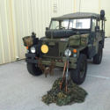 1977 camo Land Rover Military thumbnail