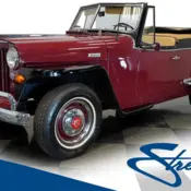 1949 Maroon Willys Jeepster thumbnail