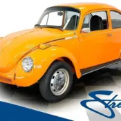 1973 Orange Volkswagen Beetle-New thumbnail