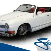 1973 White Volkswagen Karmann Ghia thumbnail