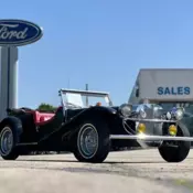 1929 Black Mercedes-Benz Gazelle Replica VW Kit Car Coupe 1600CC thumbnail