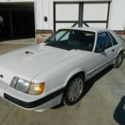 1986 White Ford Mustang thumbnail