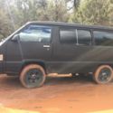 1987 Black Toyota Van thumbnail